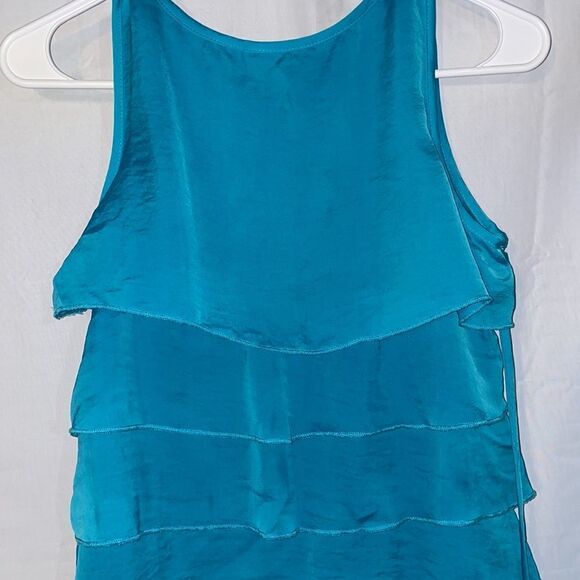 Juniors blue fringe dress - Picture 6 of 7